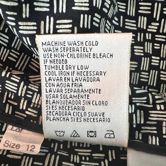 Kathy Lee Collection Vintage Mermaid Maxi Skirt Size 12 - Picture 9 of 10